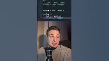 🖥️ Cuenta las Vocales en una Palabra con Python: ¡Fácil y Rápido!