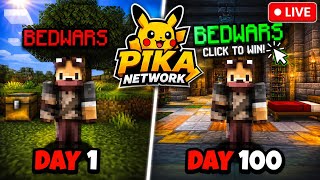 🔴Casual Minecraft Bedwars Live | PikaNetwork #minecraft