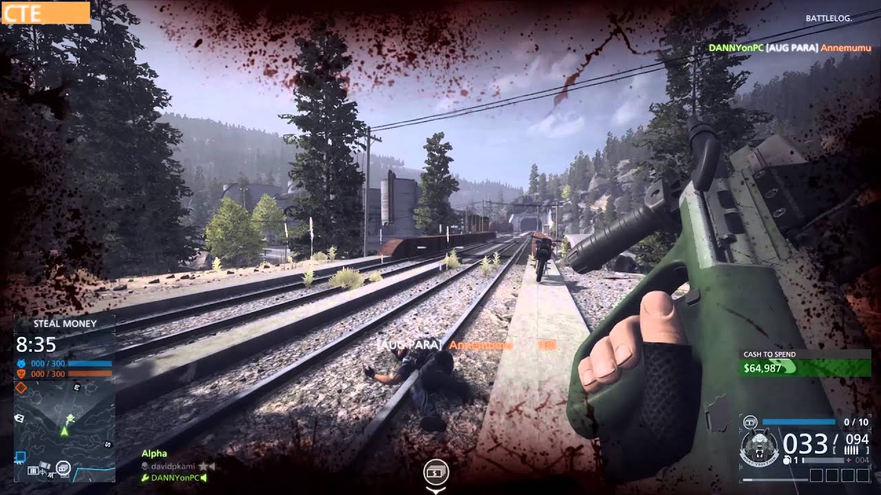 Every DLC weapon in action! - Battlefield Hardline's Getaway gameplay