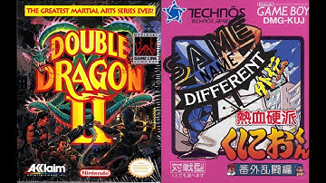 Double Dragon II & Kunio on the Game Boy! Same Name, Different Game Gaiden
