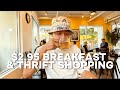 WE WENT ON A $2.95 FULL BREAKFAST &amp; THRIFT SHOPPING