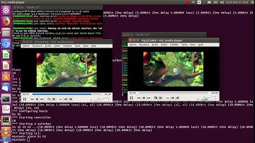 Run Video on Mininet with custom Bandwidth & Packet Loss