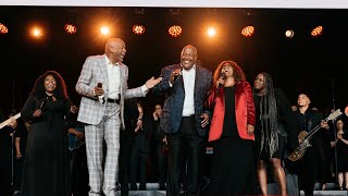 Stand  Donnie McClurkin, Marvin Winans, & CeCe Winans