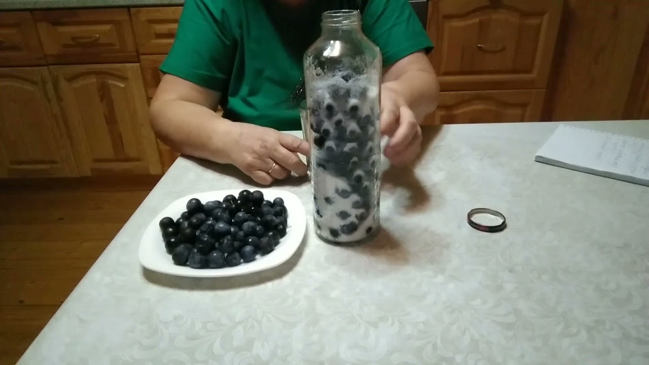 Как сделать наливку из тёрна. Ликёр. - YouTube