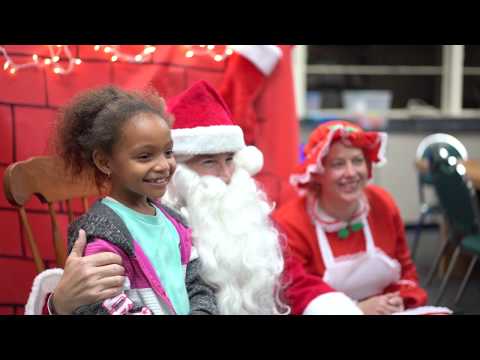 Santa at Fallbrook STEM Academy