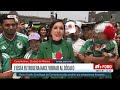 México vs Corea del Sur: Así se vive el ambiente mundialista en el Zócalo