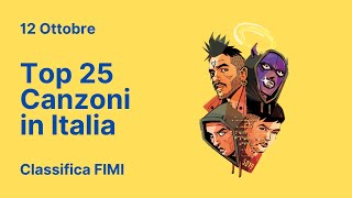 Top 25 Canzoni Della Settimana - 12 Ottobre 2020