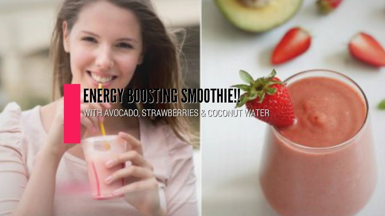Learn How To Prepare An Energy Boosting Smoothie With Avocado