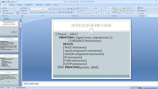 PROCESS ,IF AND CASE , LOOP STATEMENTS IN BEHAVIORAL MODELLING AND 2TO 4 DECODER BY SANTHOSH REDDY