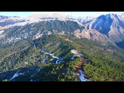 Στα χιονισμένα βουνά του Ταϋγέτου