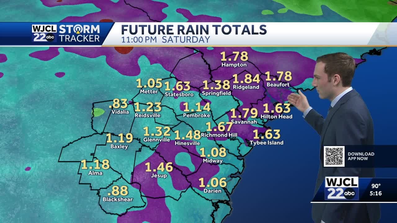 Rain chances return to the forecast for Southeast Georgia and the ...