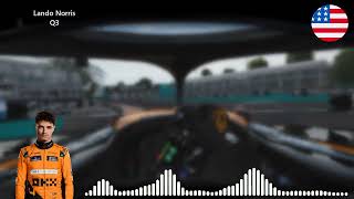Lando Norris FULL TEAM RADIO After 2026 Miami GP Qualifying!