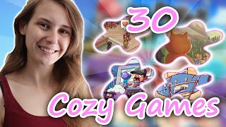 30 Cozy Games You NEED On Your Wishlist This Year!
