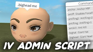 ROBLOX IV FE Admin Script | ROBLOX EXPLOITING