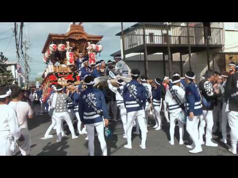2016 撮って出し 信達四区連合曳き 牧野09