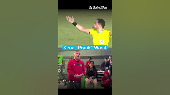 Komentator dan Timnas Indonesia kena “prank” wasit di final Indonesia vs Thailand, SEA Games 2023.
