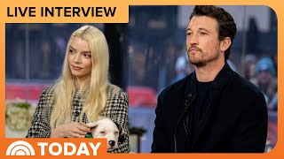 Anya Taylor-Joy, Miles Teller talk wildfires, ‘The Gorge,’ Super Bowl