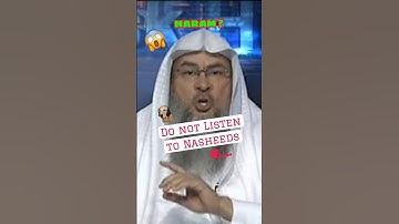 Is nasheed Haram? #shorts
