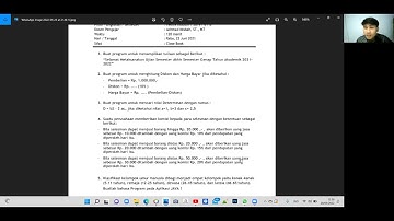 PEMBAHASAN SOAL UAS ALGORITMA PROGRAMA SEMESTER 2