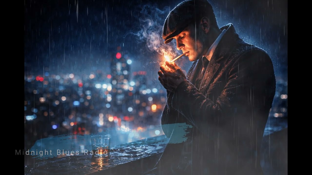 Music for a Man Who Walks in Midnight Shadows l Midnight Blues