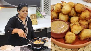 Easy Bonda for Tea Time - How to Make Instant Mysore Bonda Recipe in Tamil