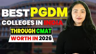 Top PGDM Colleges Through CMAT in India | Low Budget Colleges | Fees &amp; Cutoff | Admission &amp; Packages