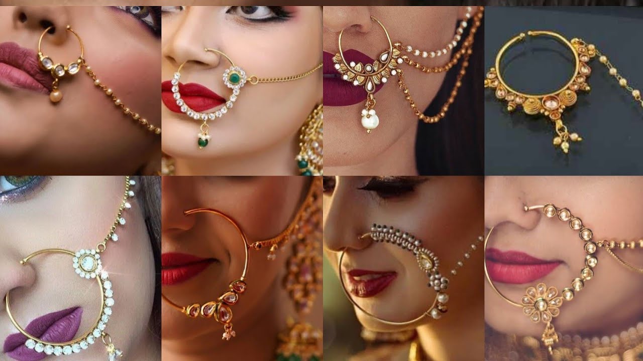 Gold Nath Designs | Nose Ring | P N Gadgil and Sons | Flickr