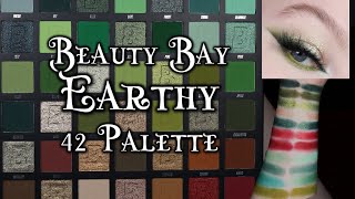 Beauty Bay Earthy 42 Palette! Close-Up Swatches, Wilderness Swatch Comparisons + Tutorial ♥