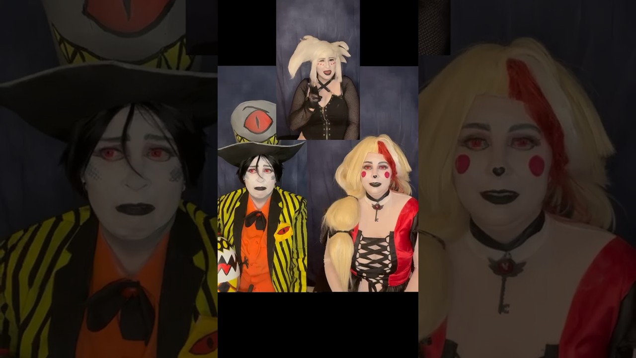 It starts with sorry (part 2) #cosplay  #hazbinhotel #angeldust #sirpentious #cover #singing