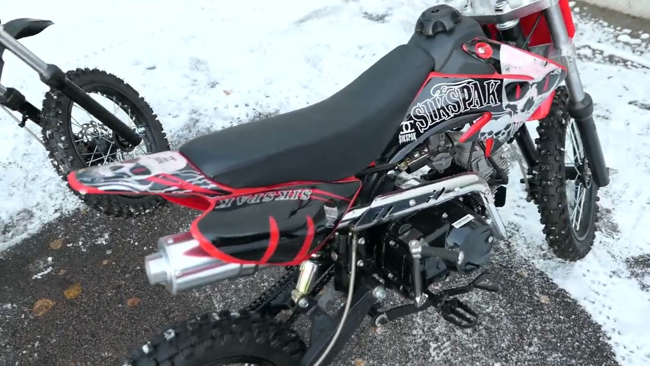 Cross / Dirtbike ZL Sports 125cc  - 2 stycken