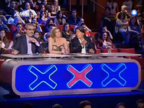 Ellada eheis talento - Psinakis vs. Manolidou (Kavgas)
