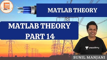 SYMBOLIC MATHS IN MATLAB-2 | MATLAB THEORY | GATE/ESE | EE | Sunil Manjani