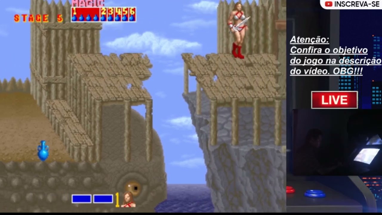 GOLDEN AXE (ARCADE) - NO HIT, NO ANIMALS, NO MAGIC, HARDEST DIFFICULT.