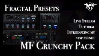 Celebrity Fractal Preset - Introducing my new Preset MF Crunchy Pack - Live Stream Tutorial Net Worth