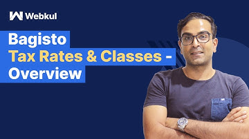 Tax Rates & Tax Categories In Bagisto - Overview