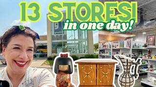 Going to EVERY Goodwill in Omaha! | THRIFT WITH ME | Mid Century Home Decor
