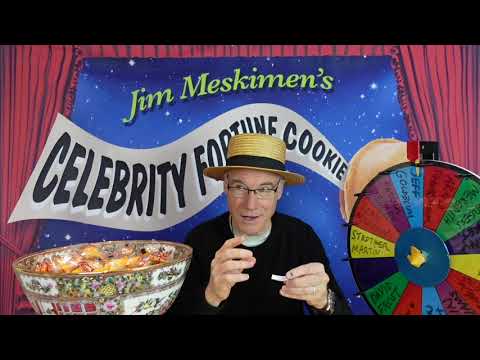 Impressionist Jim Meskimen Celebrity Fortune Cookie | 2021 | Day 2 | Jeff Goldblum