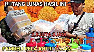 HUTANG PINJOL LUNAS DARI USAHA INI 2,8JT CUMA 3JAM RELA ANTRI 1,5JAM DEMI BELI INI