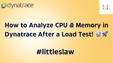 🚀 Master Dynatrace Analysis! CPU & Memory Insights After Load Testing 🔥