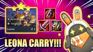 Shieldmaiden Leona is INSANE! | TFT Set 17