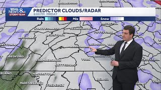 Light Snow Friday; Arctic Air Mass Returns Over The Weekend In South Central Pennsylvania