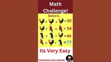 Math puzzle challenge  #mathpuzzle #maths #mathematics #shortschallenge #shorts #riddles