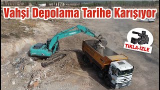 Vahşi Depolama Tarihe Karışıyor