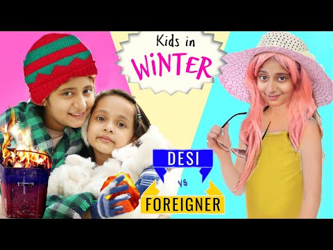 Winter Routine - Desi vs Foreigner | MyMissAnand