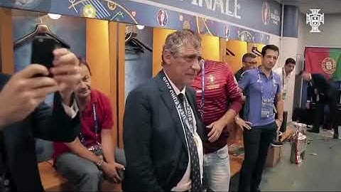 CRISTIANO RONALDO e seu emocionante discurso após a conquista da Euro.