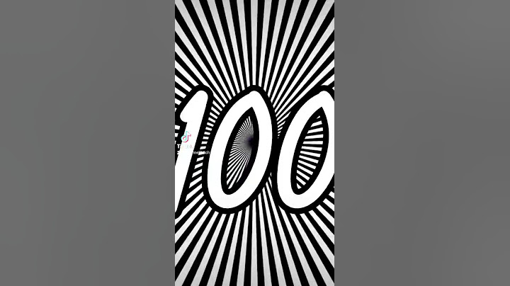 Countdown from 100 to 0 with music sound