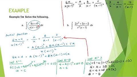 CHAPTER 1 1 4 INTEGRATION OF RATIONAL FUNCTIONS   Part 3 2