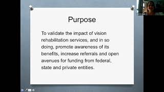 Blind & Low Vision Rehabilitation Services Outcomes Update - #VSAELC
