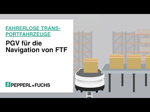 PGV für die Navigation von FTF