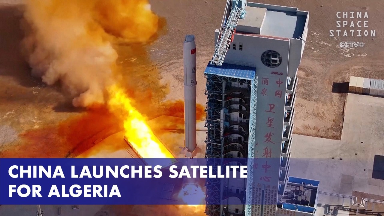 China Launches Satellite for Algeria